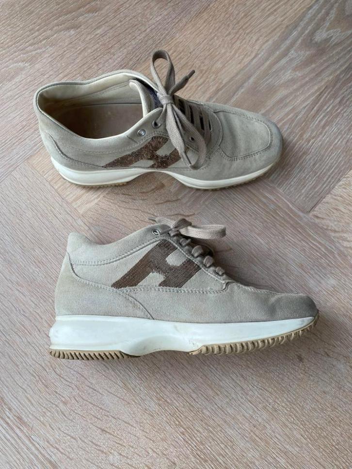 Hogan Interactive schoenen 35 = 36, Kleding | Dames, Schoenen, Gedragen, Sneakers of Gympen, Beige, Ophalen