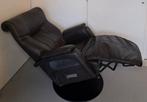 Prominent Malmo Sta-op relaxfauteuil op accu Leer Elektrisch, Huis en Inrichting, Fauteuils, Ophalen, Minder dan 75 cm, Leer, Zo goed als nieuw