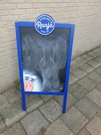 Ranja  reclame bord  Krijtbord, Ophalen, Gebruikt