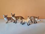 Schleich vossen, Verzamelen, Dierenverzamelingen, Wild dier, Ophalen of Verzenden, Zo goed als nieuw, Beeldje of Figuurtje