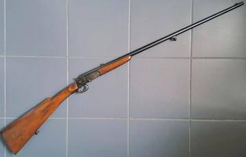 Antiek Duits 9mm Flobert "kieploop" geweer zwartkruit beschikbaar voor biedingen