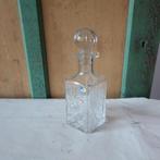 Karaf whisky fles met stop Engeland origineel vierkant, Antiek en Kunst, Antiek | Glas en Kristal, Ophalen of Verzenden