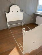 Mooie gietijzeren bedombouw boxpring prinsessenbed, Ophalen, Zwart, 200 cm