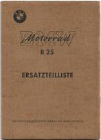 BMW R25 Ersatzteilliste onderdelenboek 1950 (054v), Ophalen of Verzenden, BMW