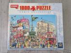 Comic Puzzel 1000 stukjes - Piccadilly Circus, Ophalen of Verzenden, 500 t/m 1500 stukjes, Zo goed als nieuw, Legpuzzel