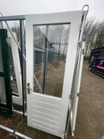 Nette achterdeur met dubbelglas. 87.5 x 231.5, Ophalen, Zo goed als nieuw, Buitendeur, 215 cm of meer