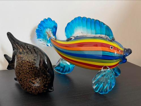 Diverse glazen vissen, Antiek en Kunst, Antiek | Glas en Kristal, Ophalen of Verzenden
