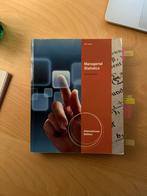Managerial Statistics 9th edition, Boeken, Ophalen of Verzenden, Zo goed als nieuw