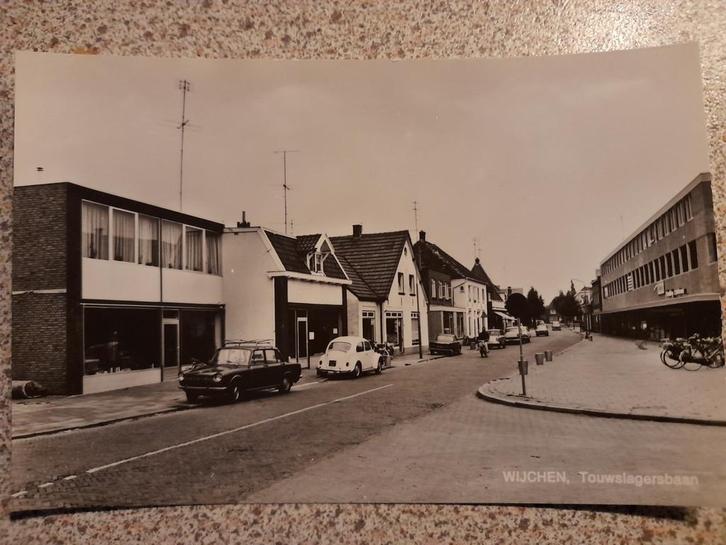 Oude ansichtkaart van de Touwslagersbaan in Wijchen, Verzamelen, Foto's en Prenten, Overige onderwerpen, 1960 tot 1980, Ophalen of Verzenden