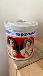 Wilhelmina pepermunt blik Wilhelmina, Juliana, Beatrix 1992, Verzamelen, Blikken, Ophalen of Verzenden, Gebruikt, Overige
