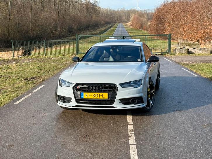 Audi S7 4.0 Tfsi Quattro 450pk S Tronic 2016 Grijs, Auto's, Audi, Particulier, A7, 4x4, ABS, Achteruitrijcamera, Adaptieve lichten