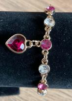 Armbandje, goudkleur en roze steen. Nieuw!!, Ophalen of Verzenden, Nieuw, Roze, Overige materialen