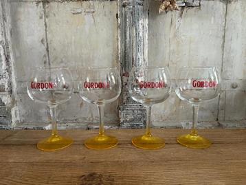 Gin tonic glazen  Gordon’s Lemon geel beschikbaar voor biedingen