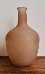 Roze vaas, Overige kleuren, Ophalen of Verzenden, Minder dan 50 cm, Glas