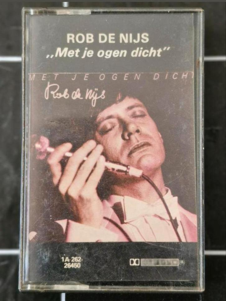 Cassettebandje Rob de Nijs, Cd's en Dvd's, Cassettebandjes, Zo goed als nieuw, Nederlandstalig, 1 bandje, Ophalen of Verzenden