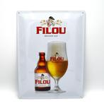 Filou bier bord - 30x40cm, Ophalen of Verzenden, Nieuw, Reclamebord
