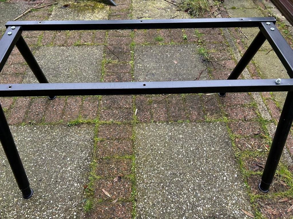 Zwaar metalen tafelframe - 110x39x57,5 tot 95 cm, Huis en Inrichting, Tafelonderdelen, Gebruikt, Tafelpoot, 100 tot 150 cm, Minder dan 50 cm