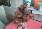 PARTIJ KERSTBOOM 50CM OP HOUTEN VOET KOPER / GOUD, ., Nieuw, Ophalen of Verzenden, .