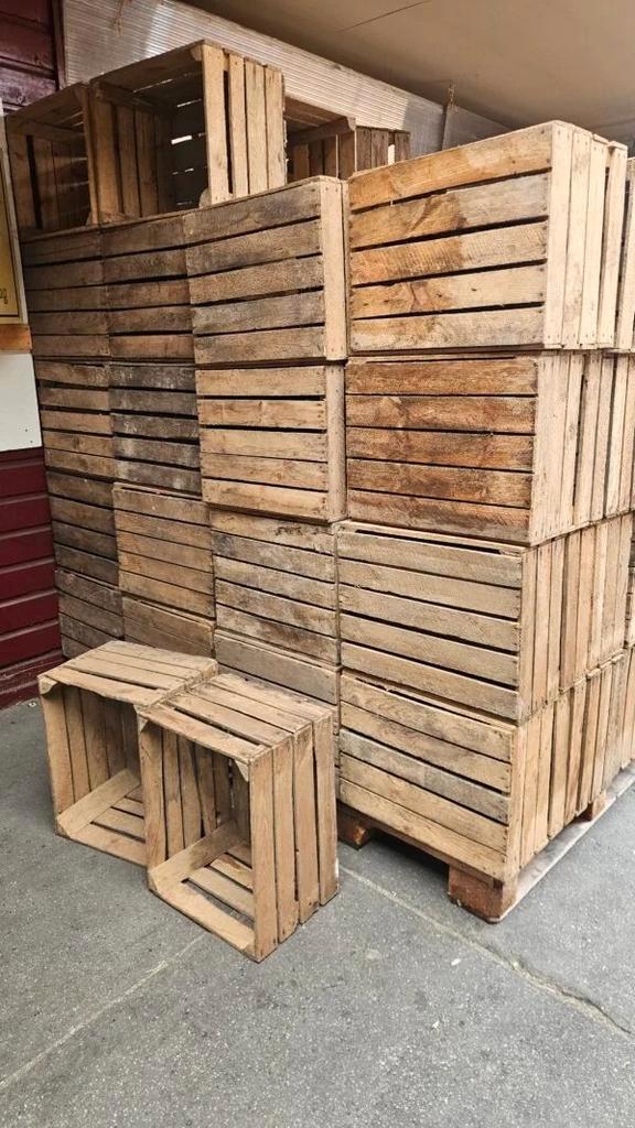 Fruitkisten 50x40x30, Tuin en Terras, Palen, Balken en Planken, Zo goed als nieuw, Minder dan 180 cm, Ophalen of Verzenden