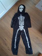 Carnavalskleding Skeletpak Maat 140, Ophalen of Verzenden, Gebruikt, 134 t/m 140, Jongen of Meisje