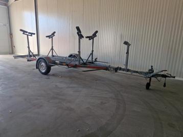 DAMCO kielboottrailer 1300kg kenteken  beschikbaar voor biedingen