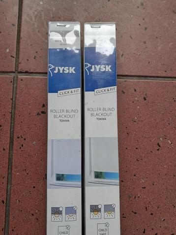 2 JYSK blackout rolgordijnen (TOMMA) - nieuw in verpakking  beschikbaar voor biedingen