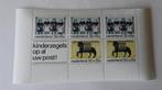 1 postzegelvel Kinderpostzegels 1975, Postzegels en Munten, Postzegels | Nederland, Verzenden, Na 1940, Postfris