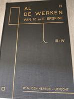 Al de werken van R en E Erskine. Deel 3 en 4, Ophalen of Verzenden, Zo goed als nieuw, R en E Erskine, Christendom | Protestants