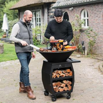 bbq plancha Companero XXL Blackline met 80cm plaat 8mm NW beschikbaar voor biedingen