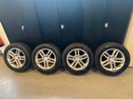 5x114.3 Hyundai Kona Velgen met winterbanden 205/60/16”, Ophalen, 16 inch, Band(en), Personenwagen