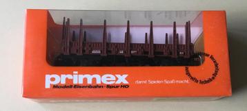 PRIMEX/MäRKLIN H0 # 4595 RONGENWAGEN BRUIN N in OVP beschikbaar voor biedingen