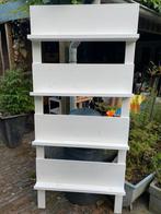 Tijdschriftenrek wit (Karwei) Woood, Huis en Inrichting, Woonaccessoires | Wandplanken en Boekenplanken, Ophalen, Zo goed als nieuw