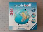 Ravensburger Puzzlebal 540 Stukjes - Globe (Duits), Ophalen of Verzenden, 500 t/m 1500 stukjes, Gebruikt, Rubik's of 3D-puzzel