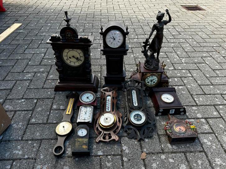 Antieke Klokken en Barometers - Diverse Stijlen, Antiek en Kunst, Antiek | Klokken, Ophalen