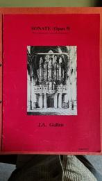 Gullen - Sonate voor orgel, Orgel, Klassiek, Ophalen of Verzenden, Zo goed als nieuw