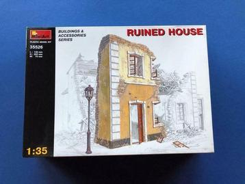 MiniArt	35526	RUINED HOUSE	1/35 beschikbaar voor biedingen
