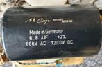 2x Mundorf MCap Supreme Silver/Oil MKP 6,8 µF condensator., Ophalen of Verzenden, Zo goed als nieuw