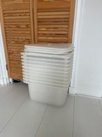 8 Ikea (speelgoed) bakken met 8 deksels, 42x30x23, Ophalen, Gebruikt, Minder dan 35 cm