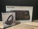 Pioneer DJ DDJ-FLX4 + HDJ-CUE1 (garantie), Muziek en Instrumenten, Dj-sets en Draaitafels, Ophalen of Verzenden, Zo goed als nieuw