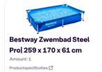 Gloednieuwe bestway zwembad, Minder dan 80 cm, Ophalen of Verzenden, Zo goed als nieuw, 200 tot 400 cm
