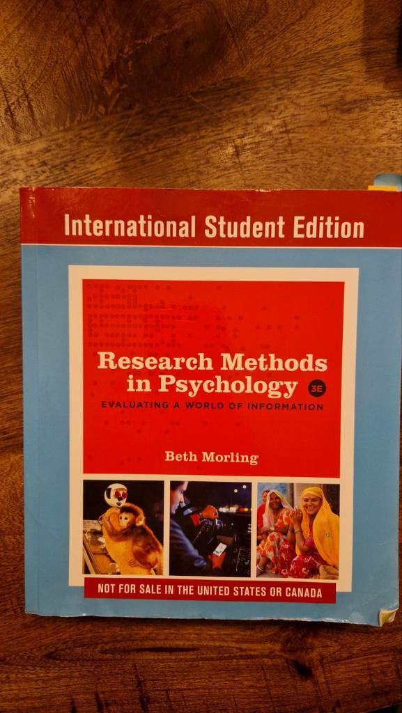 Research Methods in Psychology - Beth Morling, Boeken, Studieboeken en Cursussen, Gelezen, HBO, Gamma, Ophalen of Verzenden
