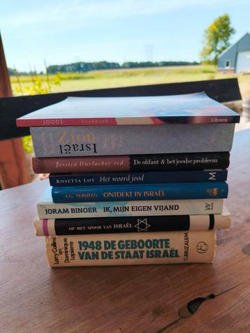Israël & jodendom – 8 boeken in één pakket beschikbaar voor biedingen
