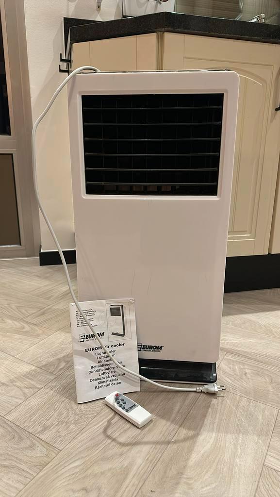 EUROM Airco, Witgoed en Apparatuur, Airco's, Zo goed als nieuw, Mobiele airco, Minder dan 60 m³, 3 snelheden of meer, Afstandsbediening