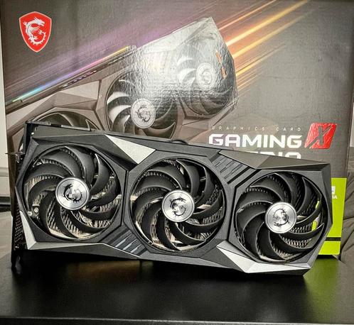 MSI Geforce RTX 3070ti 8gb, Computers en Software, Videokaarten, Zo goed als nieuw, Nvidia, PCI-Express 4.0, GDDR6, HDMI, DisplayPort