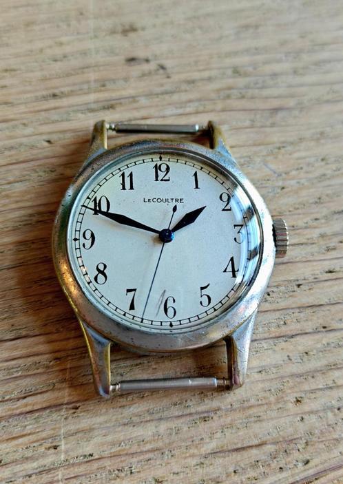 LeCoultre WW2 military watch 6b/159 horloge, Sieraden, Tassen en Uiterlijk, Horloges | Antiek, Polshorloge, Overige merken, Staal