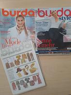 Burda Style modemagazin 2/2009 en 2/2010, Hobby en Vrije tijd, Kledingpatronen, Ophalen of Verzenden, Zo goed als nieuw, Vrouw