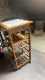 Leuk klein keukentrolley., Huis en Inrichting, Keuken | Keukenelementen, Ophalen, 50 tot 100 cm, Zo goed als nieuw, Minder dan 100 cm