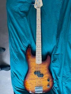 diverse (bas)gitaren, versterker en statieven, Muziek en Instrumenten, Snaarinstrumenten | Gitaren | Bas, Gebruikt, Elektrisch