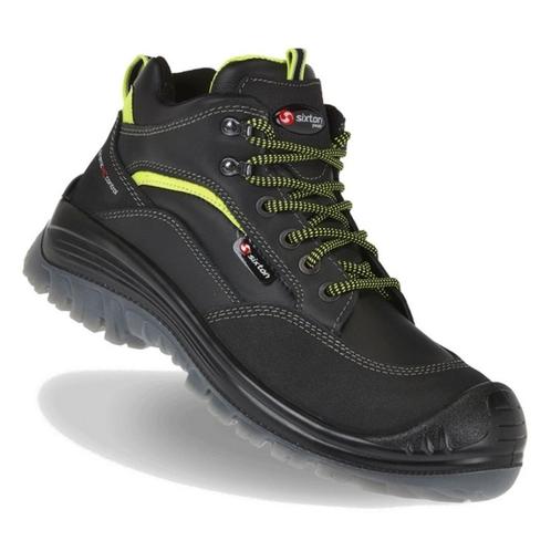 NIEUW! Sixton Montauk werksch. zwart/lime 81154-11 Mt 43, Kleding | Heren, Schoenen, Nieuw, Werkschoenen, Zwart, Ophalen of Verzenden