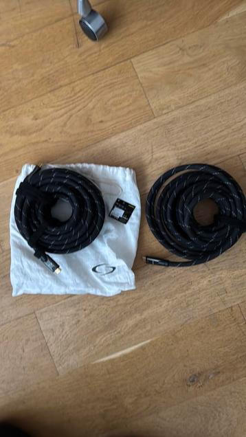 High end HDMI kabels 15m en 10m nieuw beschikbaar voor biedingen